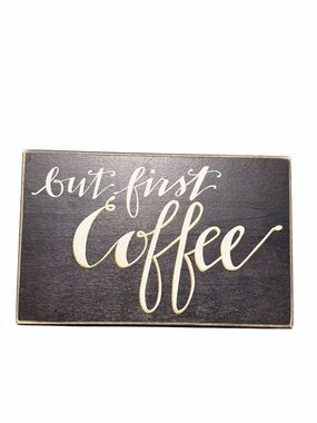 Primitives by Kathy Black Wooden Tray Sign